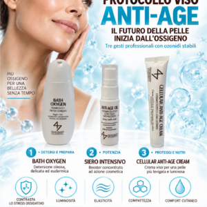 Creme: KIT 3 Ozonidi VISO: Detergente + Siero + Crema Poli-Attivi