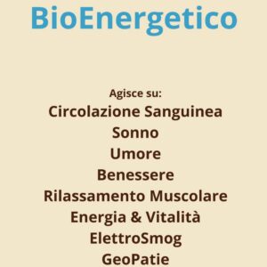 SOTTO MATERASSO BIO ENERGETICO