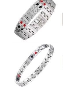 BRACCIALI BIO-MAGNETICI in acciao