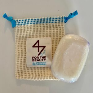 SACCHETTINO porta sapone solido in Bio Cotone