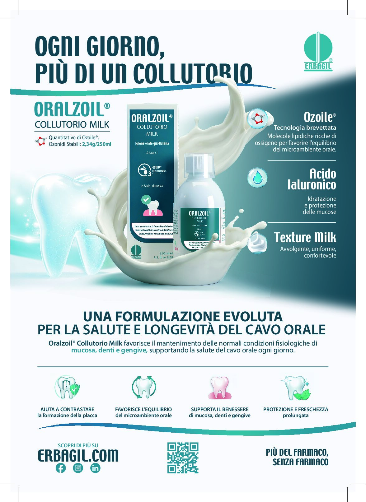 ORALZOIL COLLUTORIO MILK