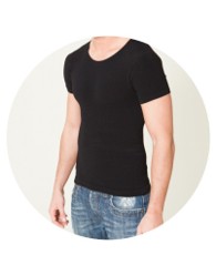 MAGLIA uomo-donna CONTENITIVA CON SUPPORTO VENTRE-SCHIENA F.I.R. Infrarossi Terapeutico